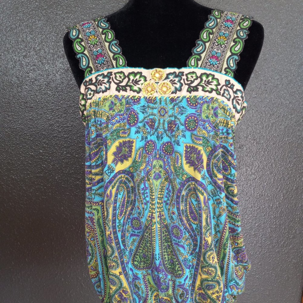 Free People size Large wide strap tank